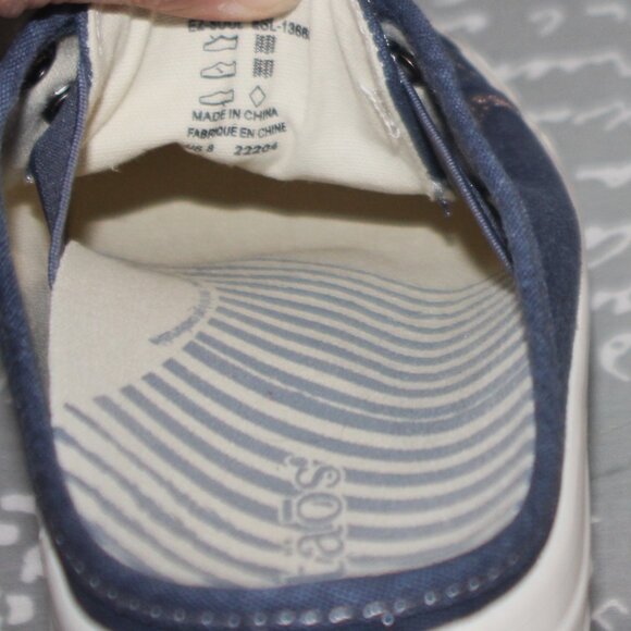 LN LADIES TAOS SLIP ON SNEAKERS - 8 - BLUE DENIM - Picture 7 of 7